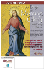 33 days to morning glory retreat editable poster